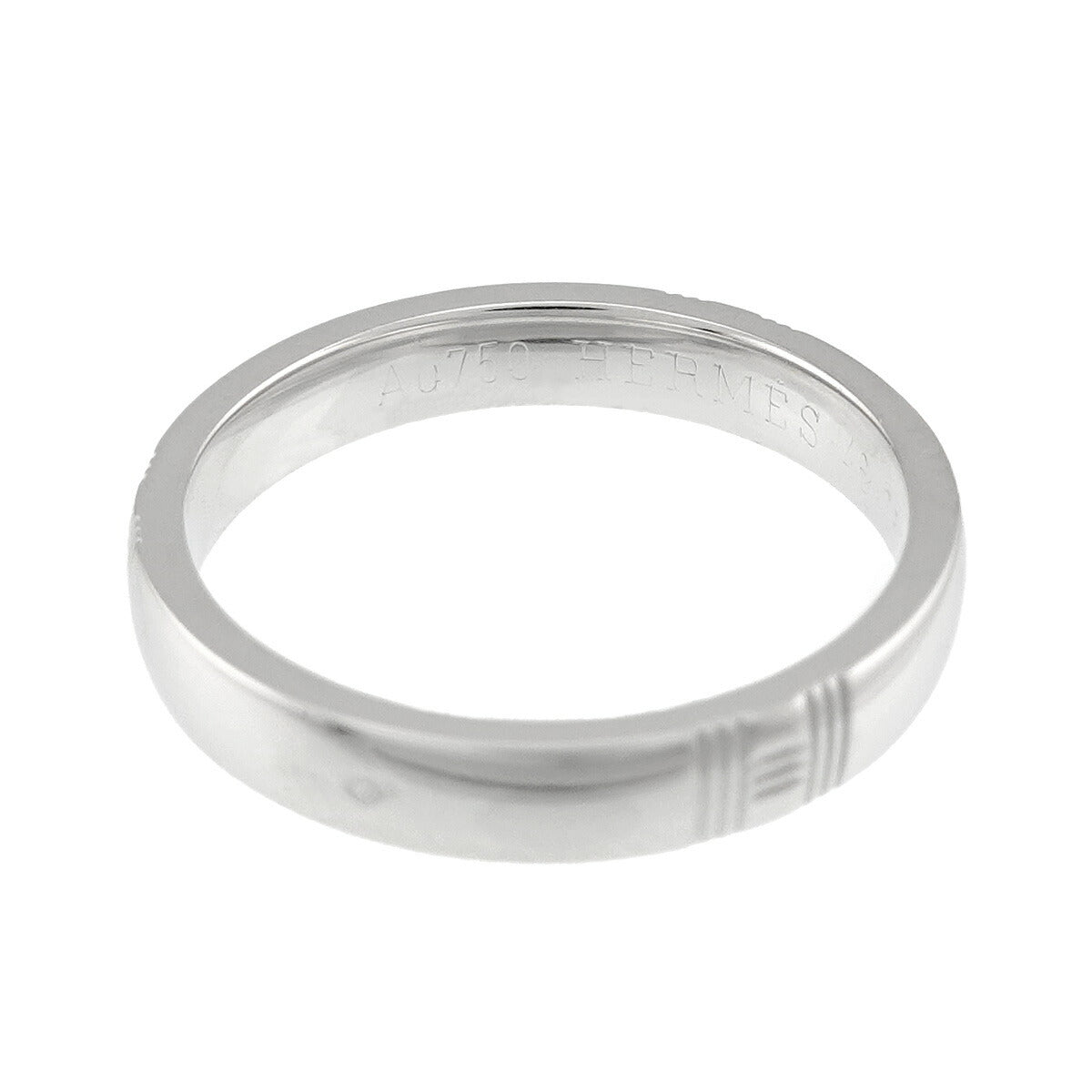 Alliance Kelly Ring 18K White Gold 750 Size46 3.25(US)