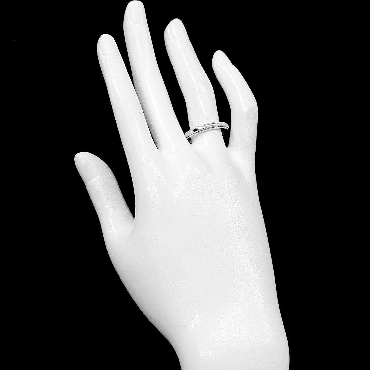 Milgrain Ring Platinum Size7.5(US)