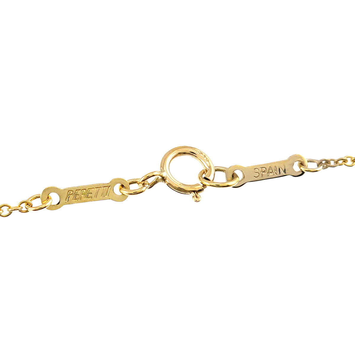 Open Heart Necklace 18K Yellow Gold 750