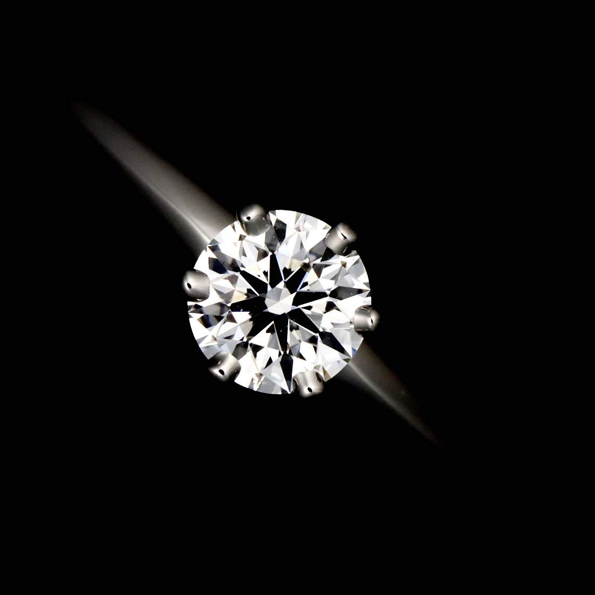 Diamond 0.33ct D/VS2 Ring Pt Platinum Size5.25-5.5(US)