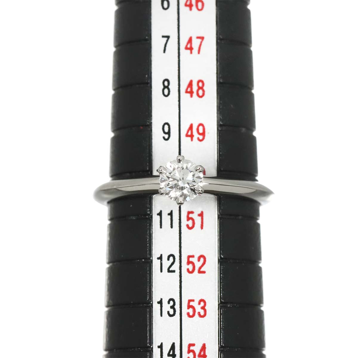 Diamond 0.33ct D/VS2 Ring Pt Platinum Size5.25-5.5(US)