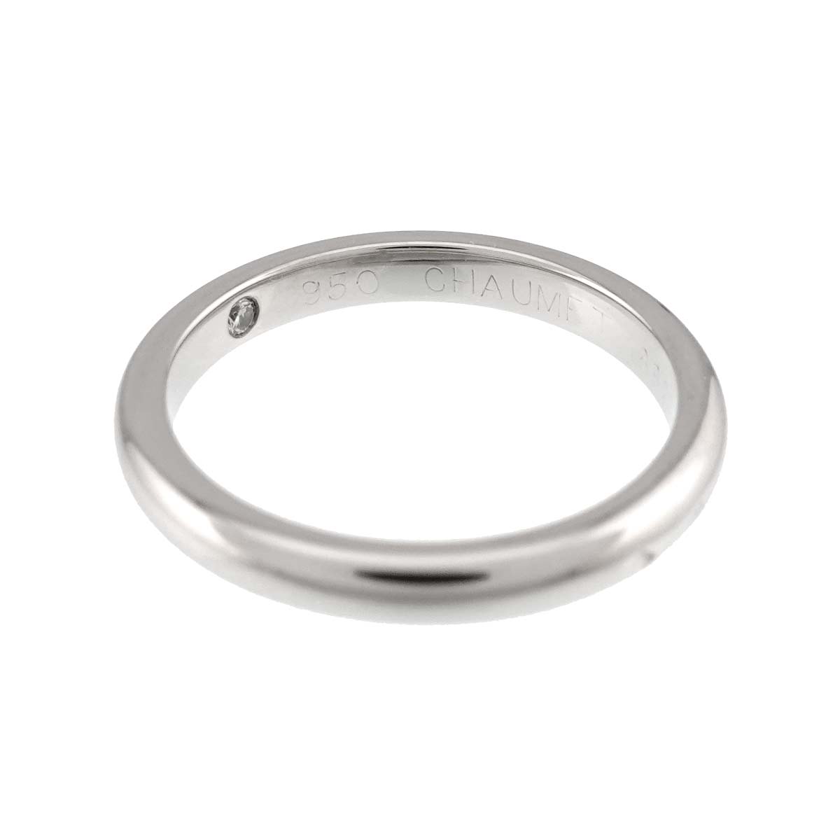 Eternelles de Diamond 1P Ring Pt size7.5-7.75(US)