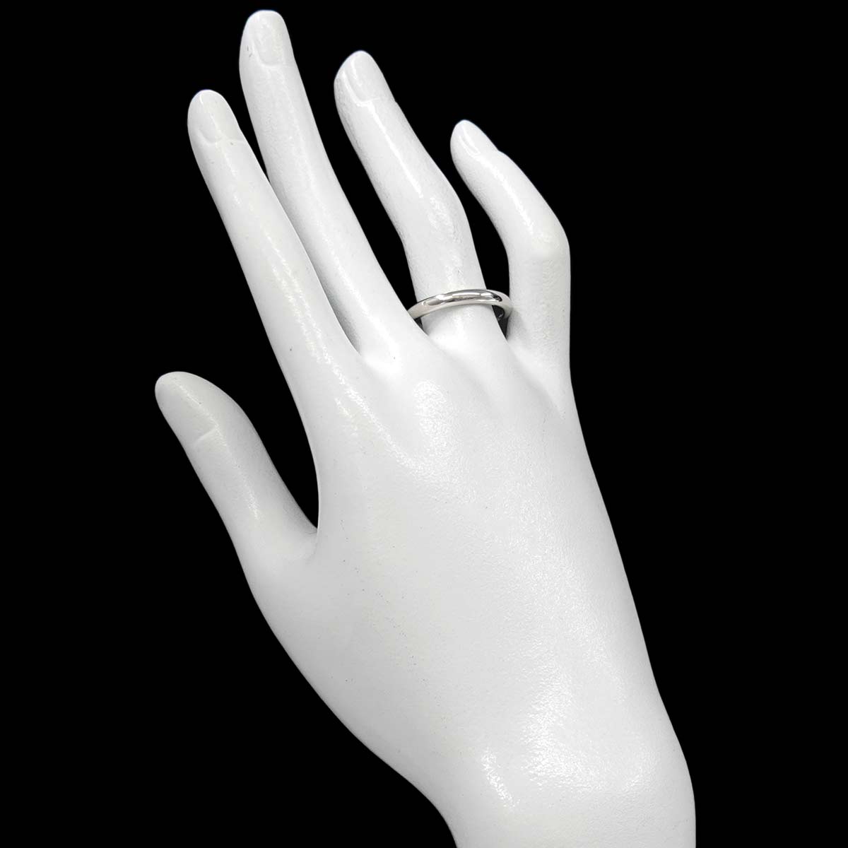 Eternelles de Diamond 1P Ring Pt size7.5-7.75(US)