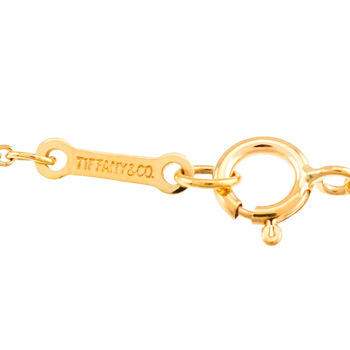 Open Heart Necklace 18K Yellow Gold 750