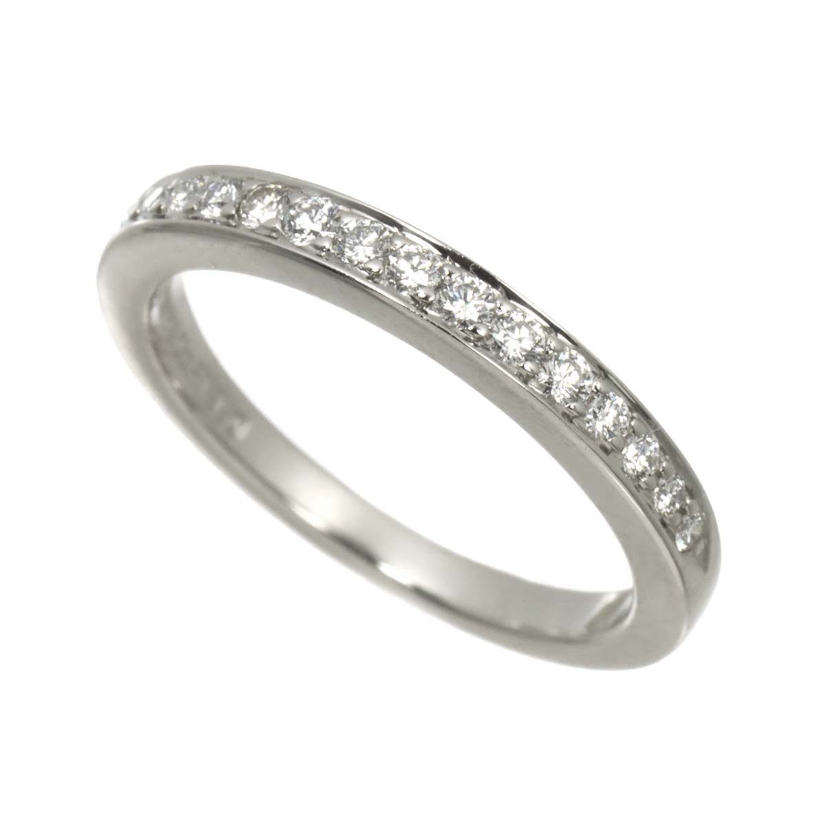Half Diamond Ring Pt Platinum size5.5-5.75(US)