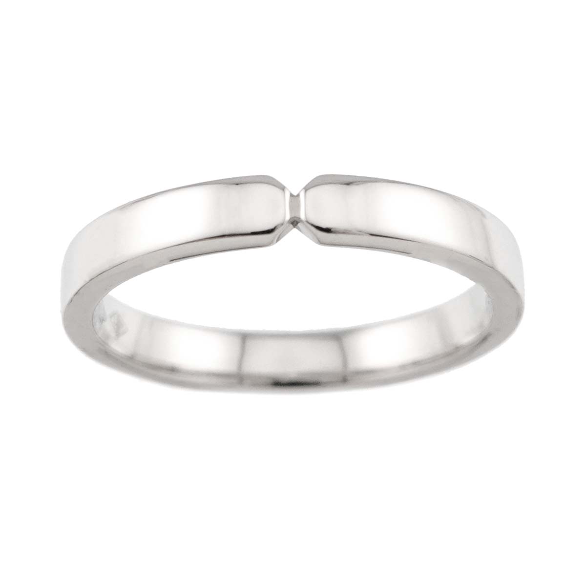 Ever Kelly Ring Platinum Size46 3.75(US)