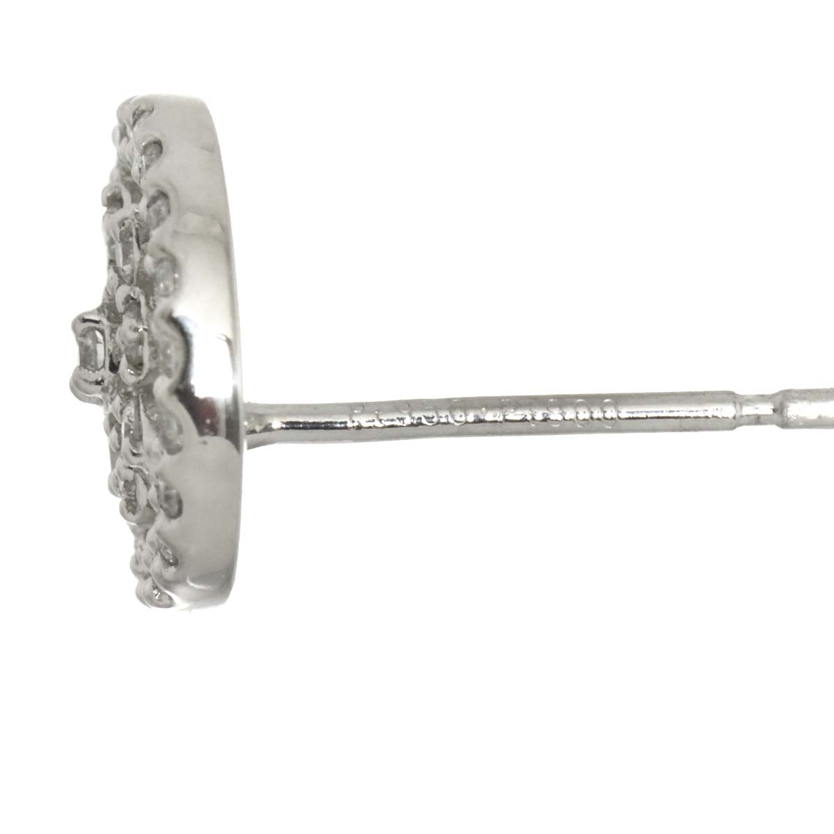 Aoyama Diamond 0.15ct/0.15ct Earrings Pierced Pt Platinum