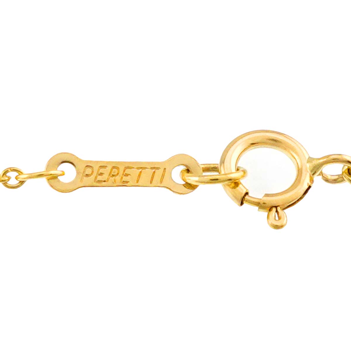 Open Heart Necklace 18K Yellow Gold 750