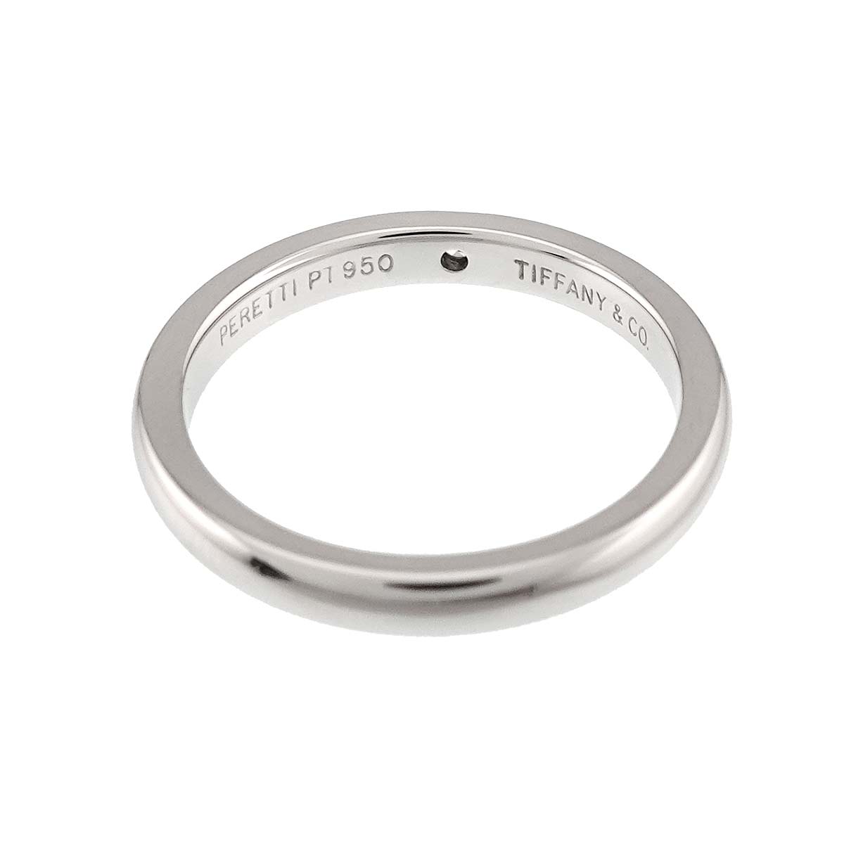 Stacking Band Ring Diamond 1P Platinum Size5.25(US)