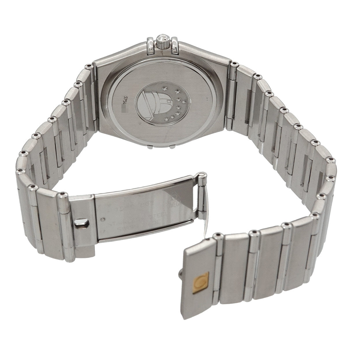 Constellation 1512 30 Quartz Date Silver Dial Mens Watch