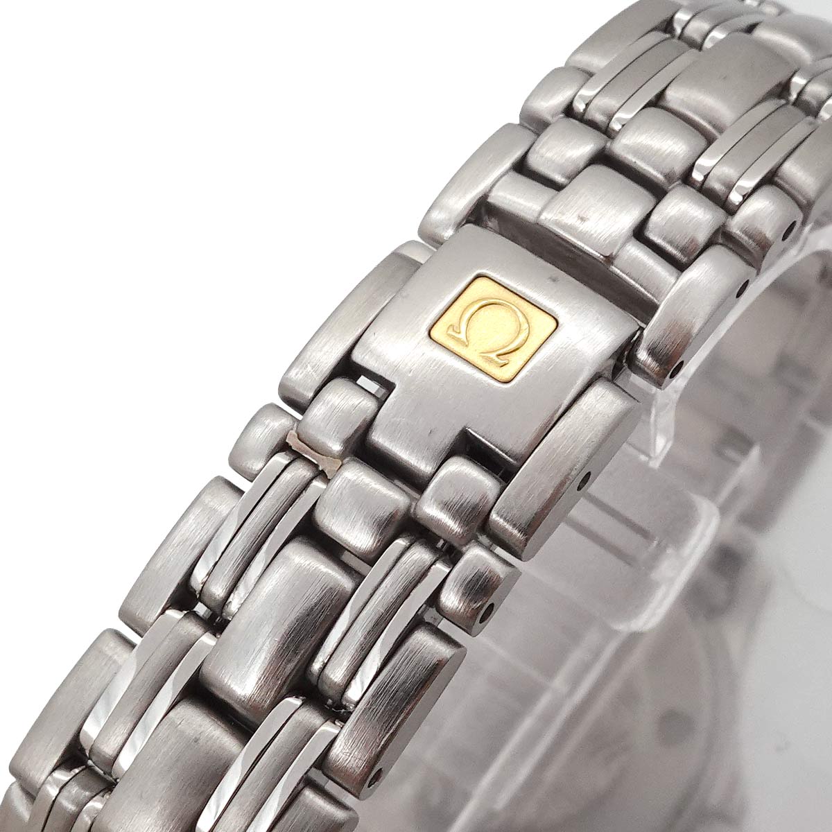 Seamaster 120m Date Quartz Blue Dial Ladies Watch