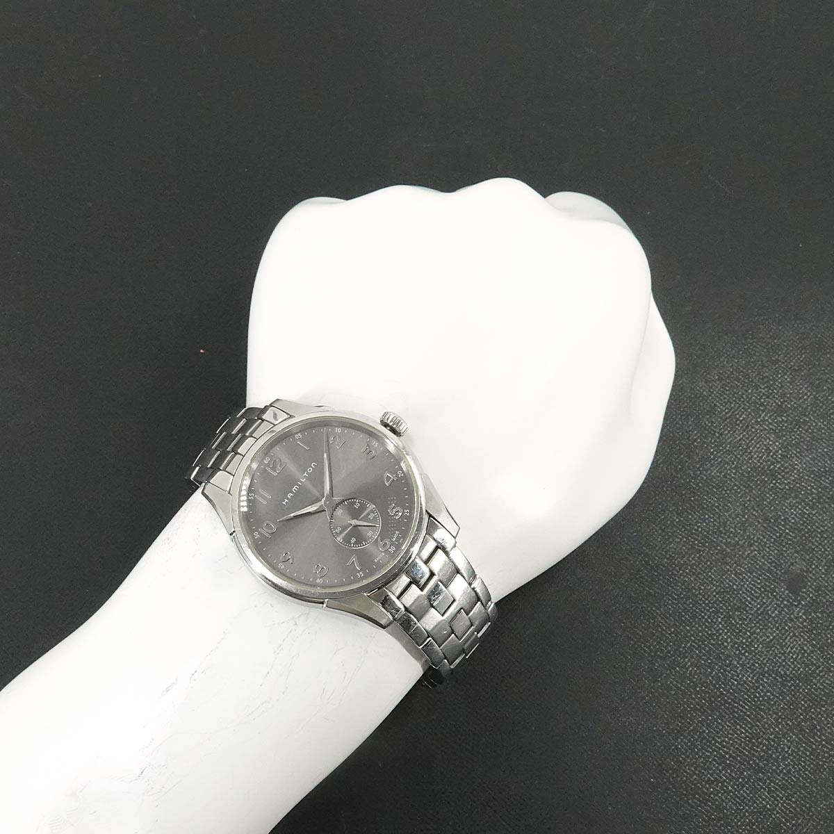 Jazz Master Thinline H384110 Quartz Gray Dial Mens Watch