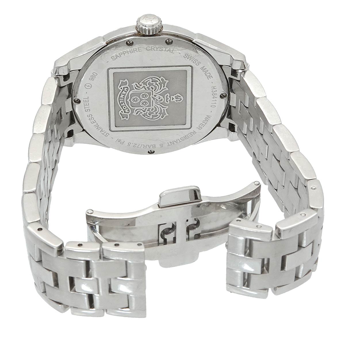 Jazz Master Thinline H384110 Quartz Gray Dial Mens Watch