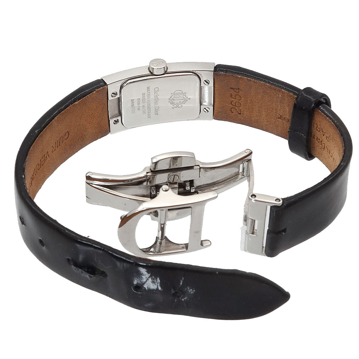 Christian Dior Diorific D102-100 Quartz Black Dial Ladies Watch