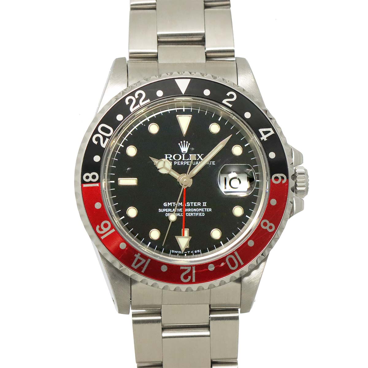 GMT Master II 16710 Serial U Date Black Dial Mens Watch