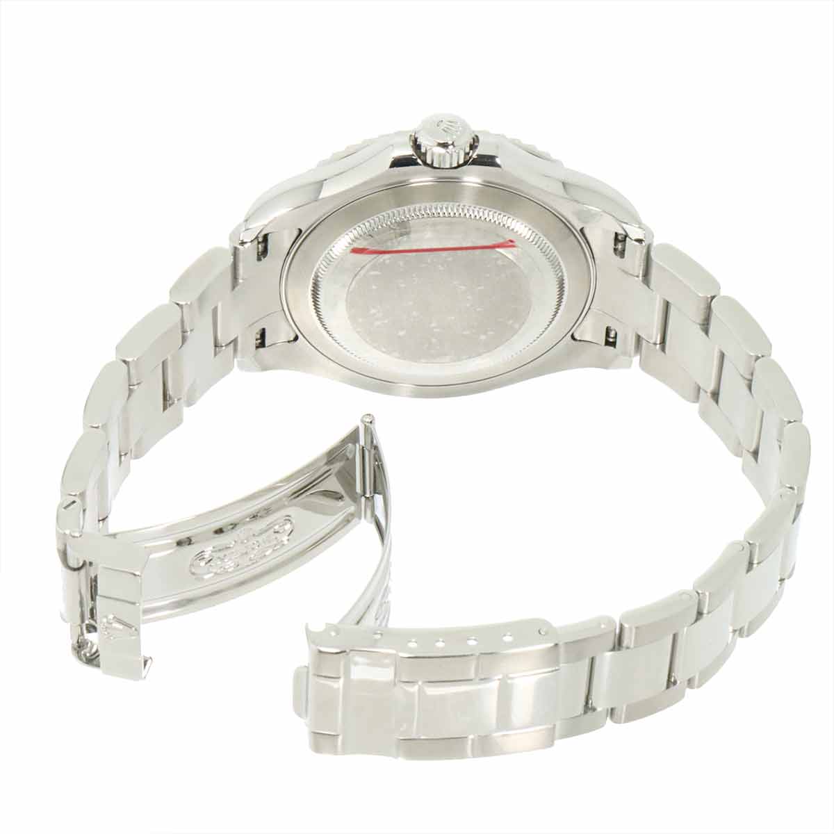 Yacht Master Rolesium 16622 Serial F Date PT Silver Dial