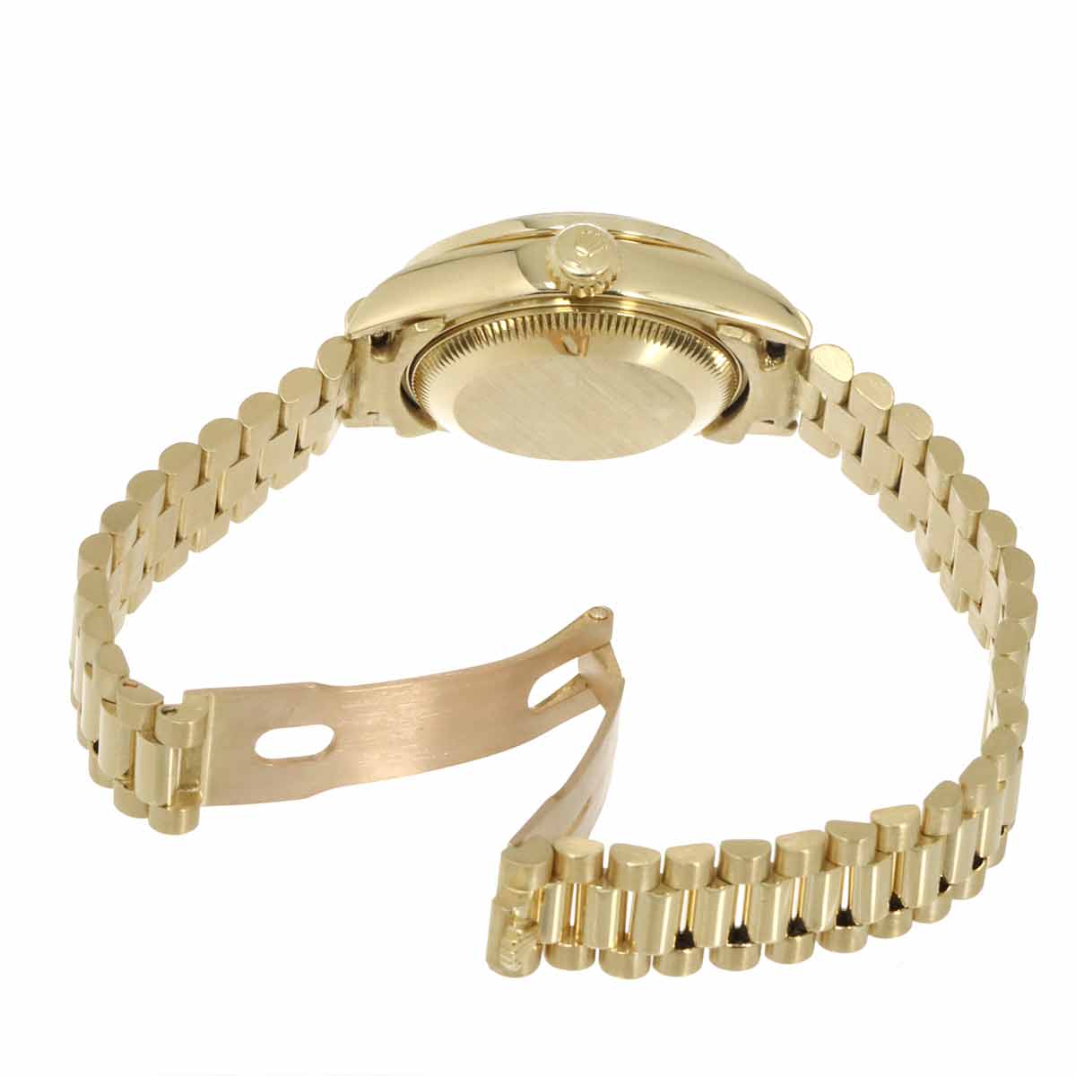 Datejust 69138G Serial R Diamond Bezel 750 YG Gold Dial Ladies