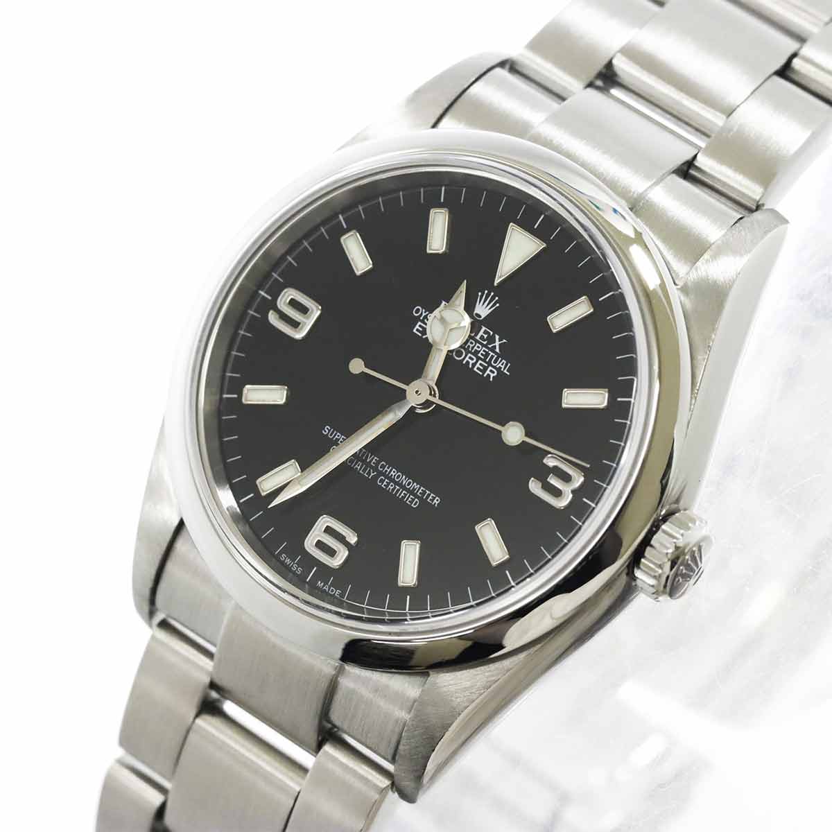 Explorer 1 114270 Serial D Automatic Black Dial Mens Watch