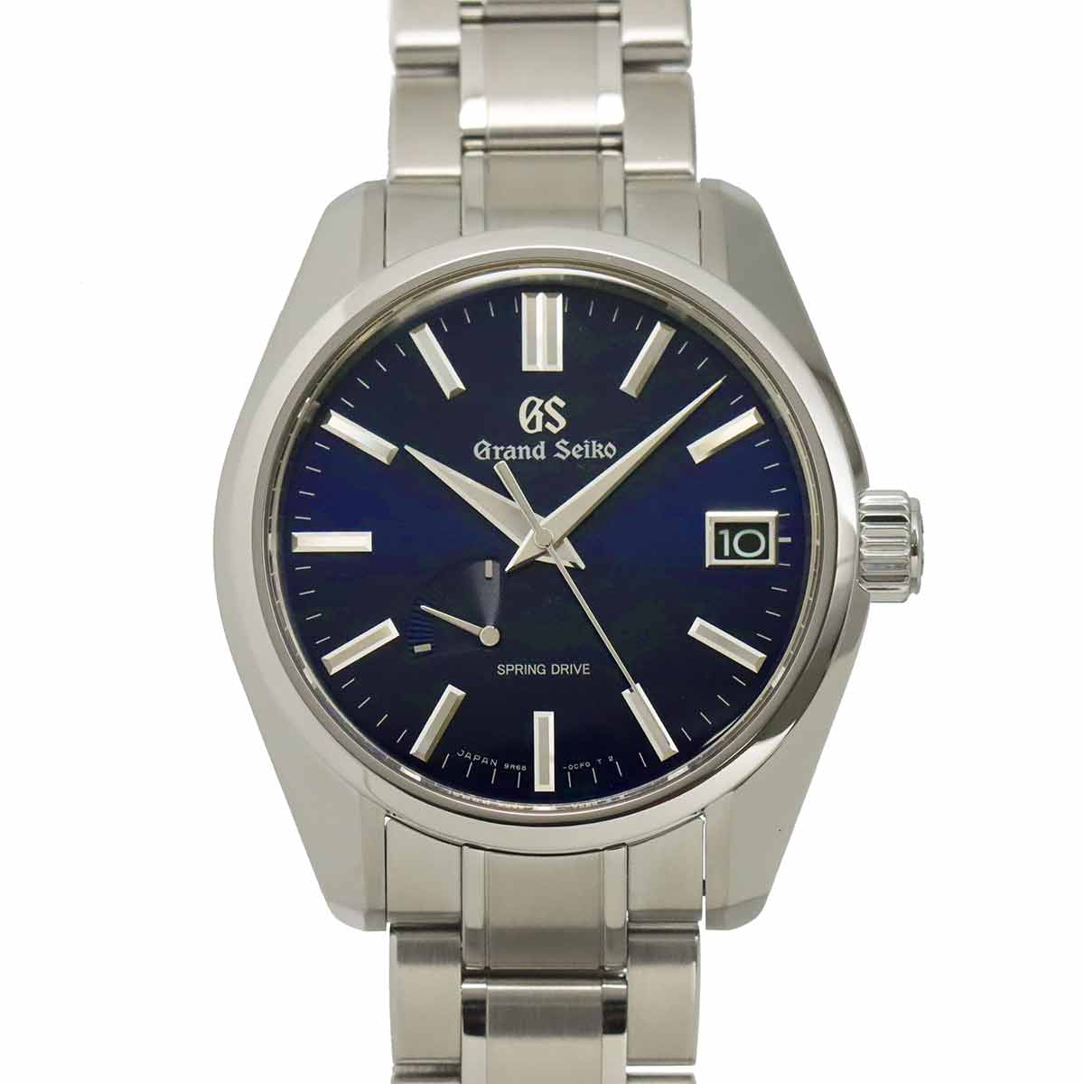 SBGA375 9R65-0CV0 Spring drive Power Reserve Navy Dial