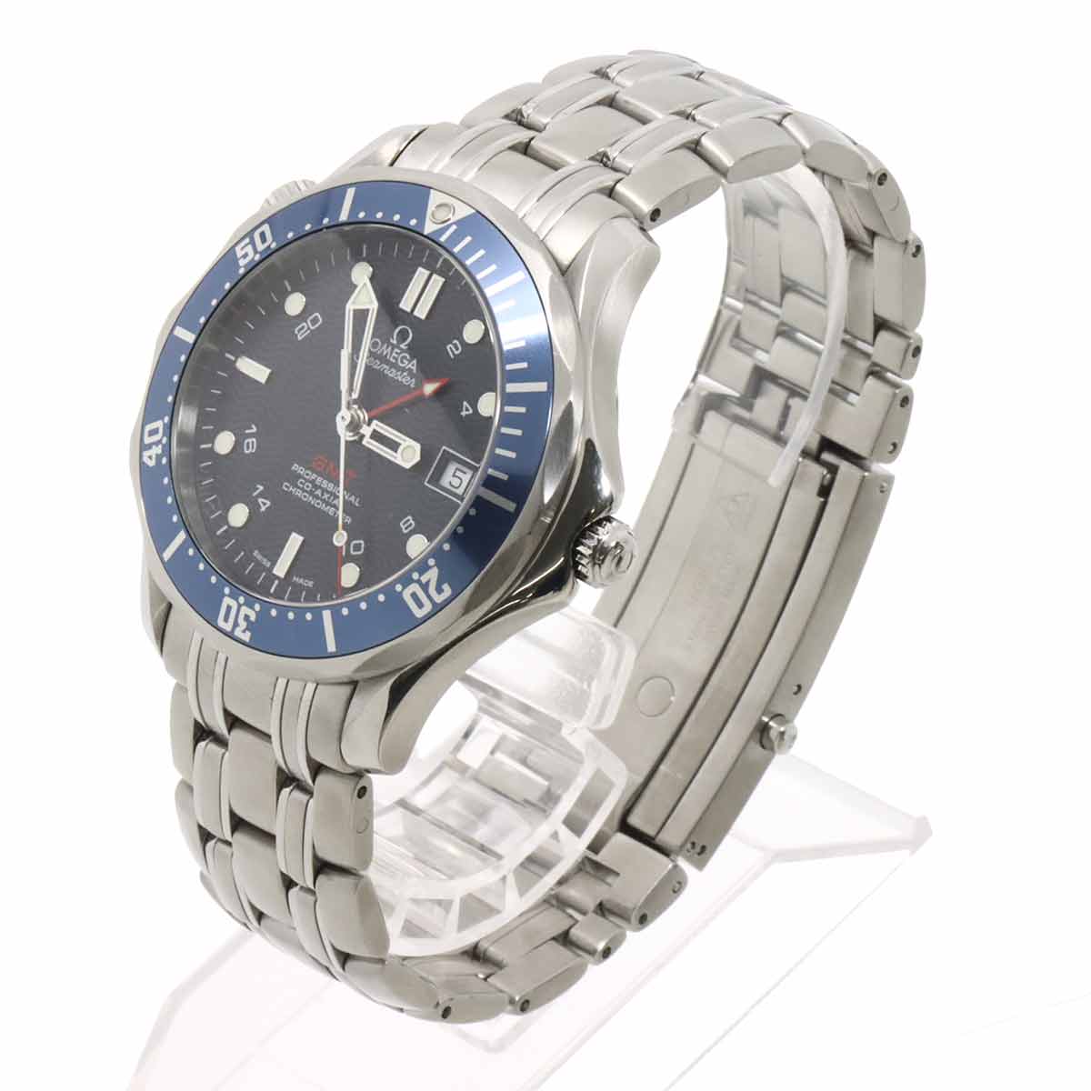 Seamaster 300 GMT Professional Co-Axial 2535 80 Navy Dial Mens