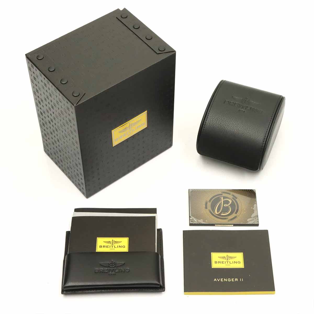 Avenger II Blue Impulse Chronograph A13381 Date White Dial