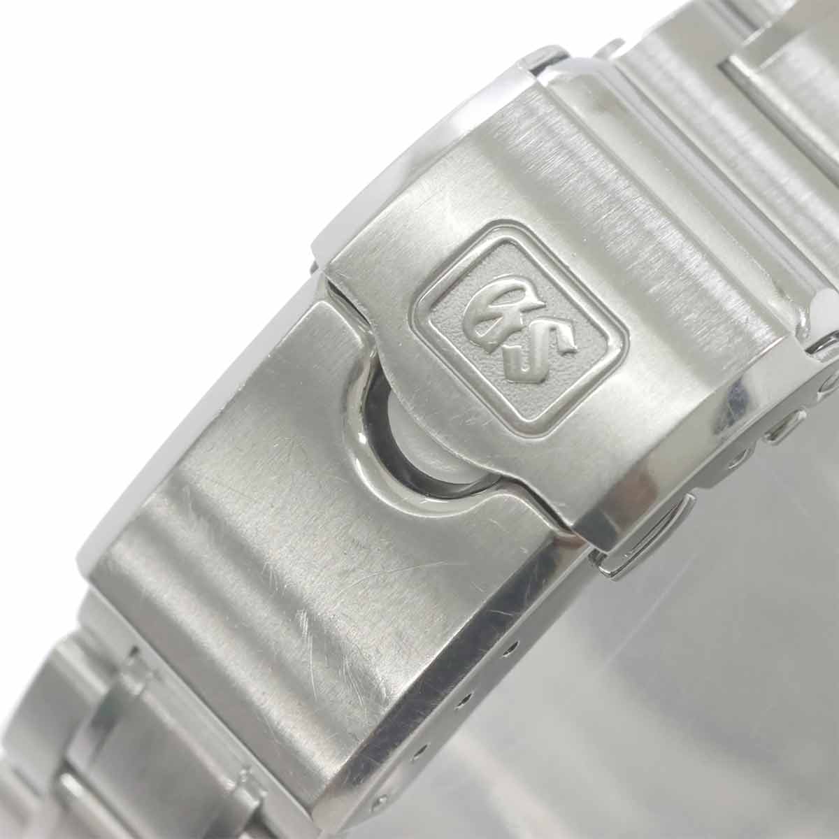 GRAND SEIKO Spring Drive Divers Watch SBGA029 Black Dial Mens