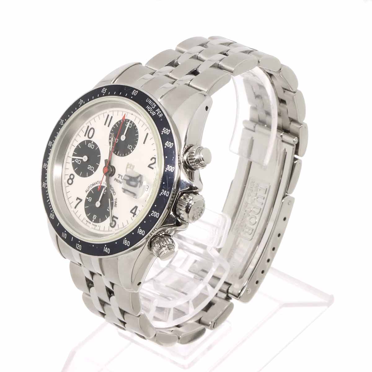 Chrono Time Tiger 79260P Chronograph Date Automatic White Dial