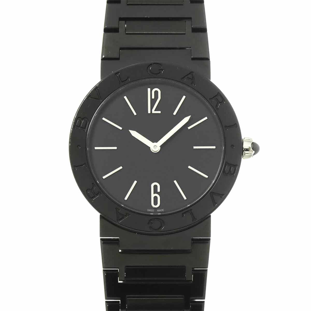 BVLGARIBVLGARI BB33S Quartz Black Dial Boys Watch