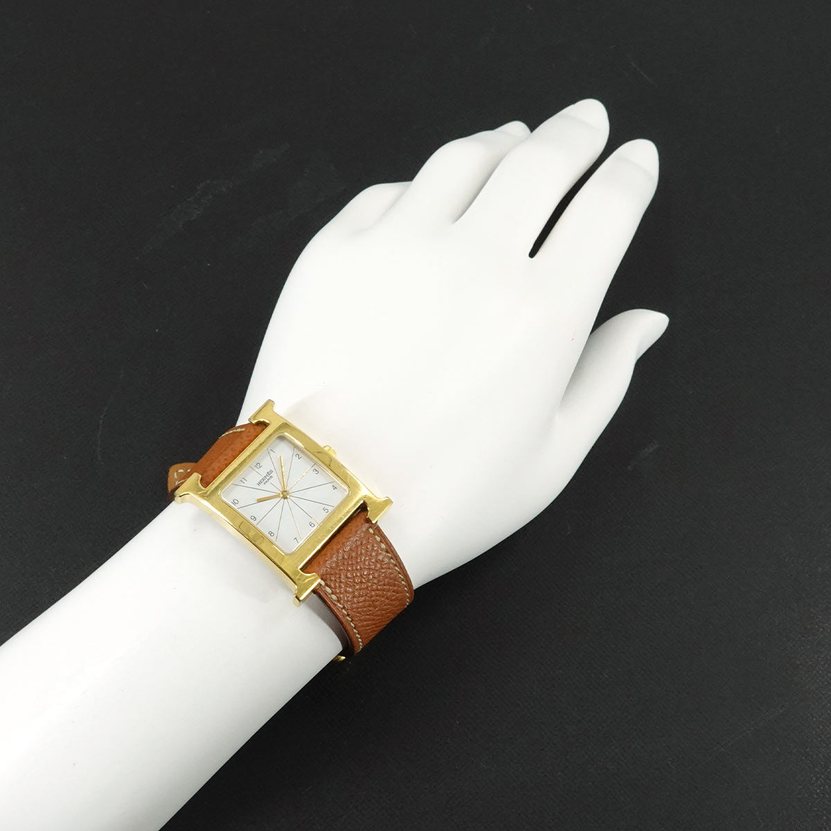 H Watch HH1.501 Quartz White Dial Mens Watch
