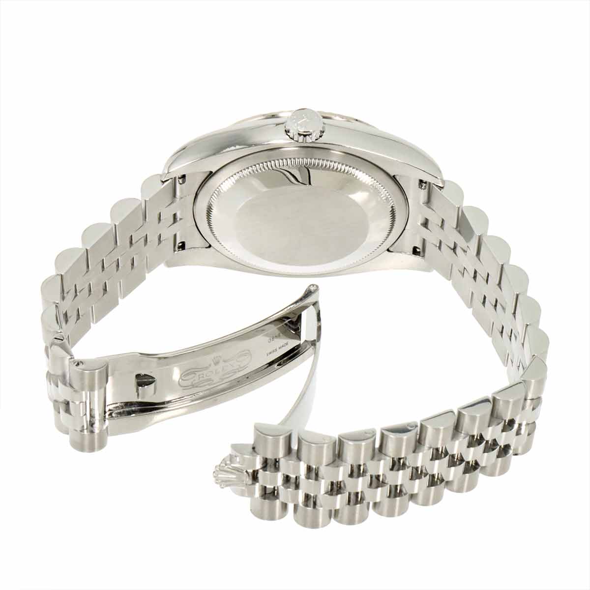 Datejust Turnograph 116264 Serial F 750 K18WG White Dial Mens