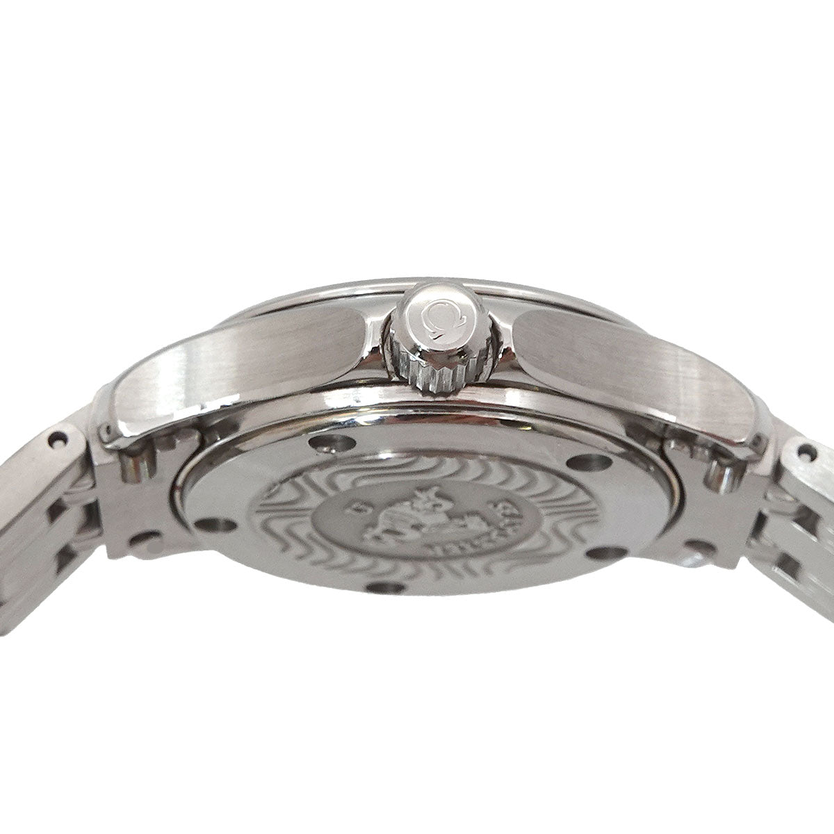 Seamaster 120 2581.81 Date Quartz Blue Dial Ladies Wrist Watch