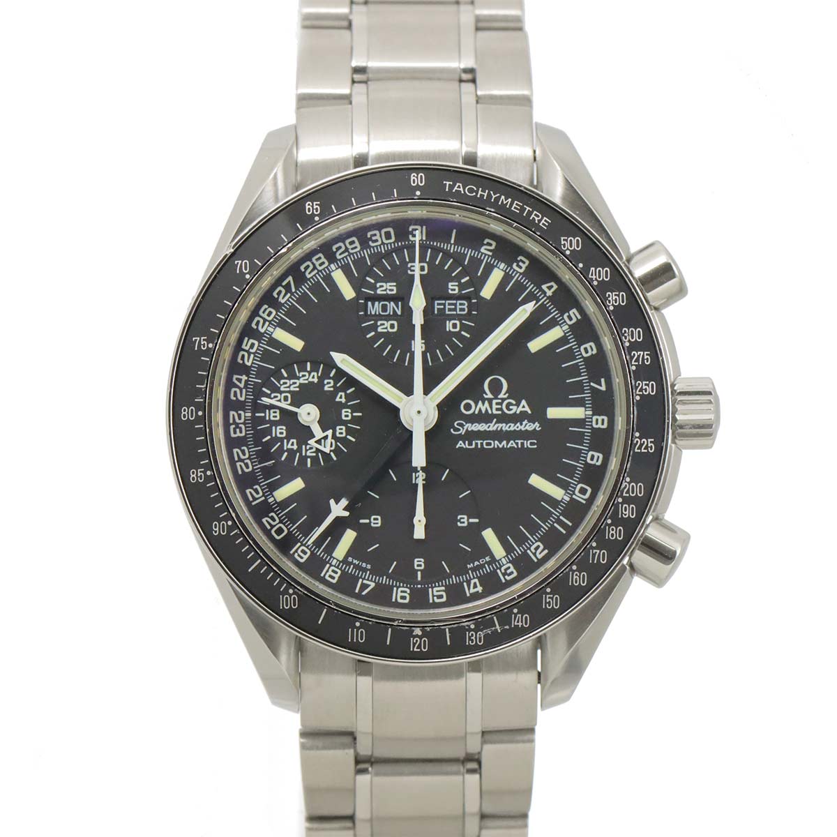 Speedmaster Mark 40 Cosmos 3520 50 triple calendar Black Dial