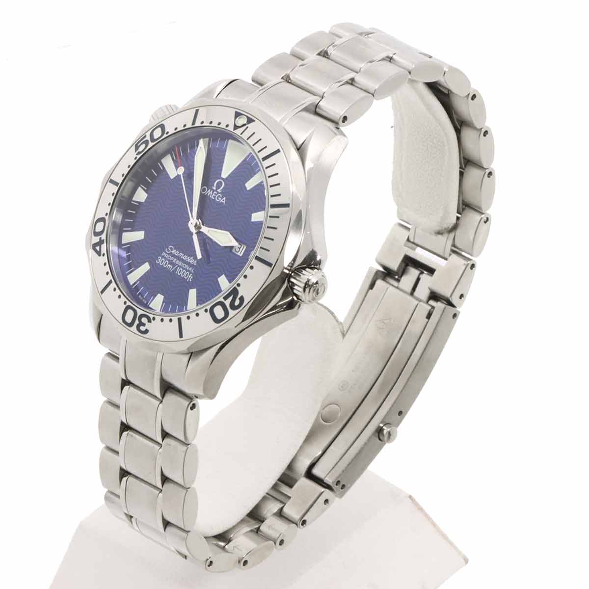 Seamaster Professionell 300 2265.80 Quartz Navy Dial Mens Watch
