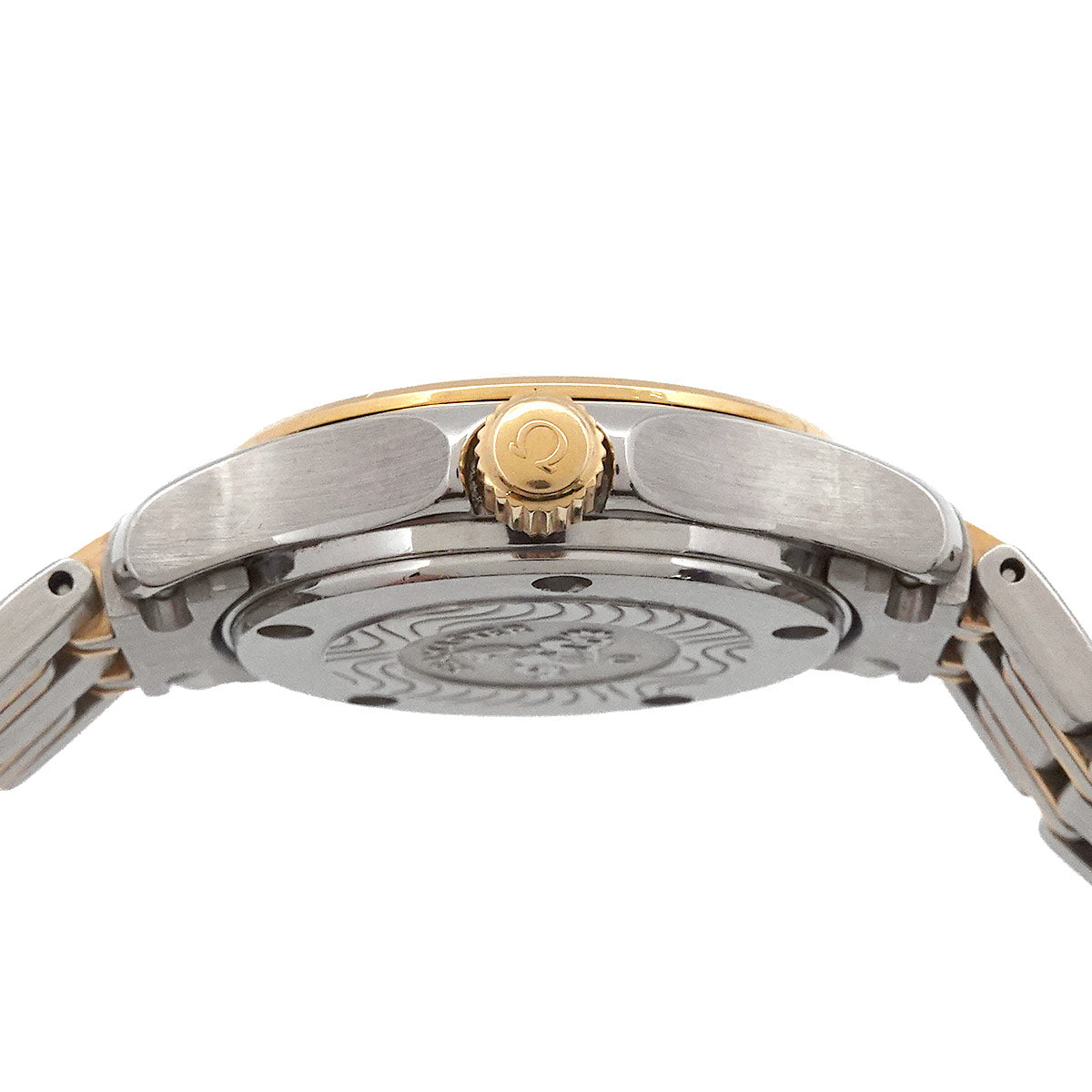 Seamaster 120 Date Quartz White Dial Ladies Watch