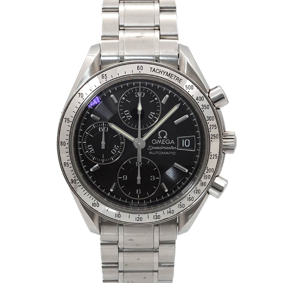 Speedmaster Date 3513.50 Chronograph Automatic Black Dial Mens