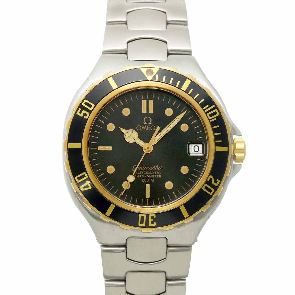 Seamaster 368 1042 Automatic Date Black Dial Mens