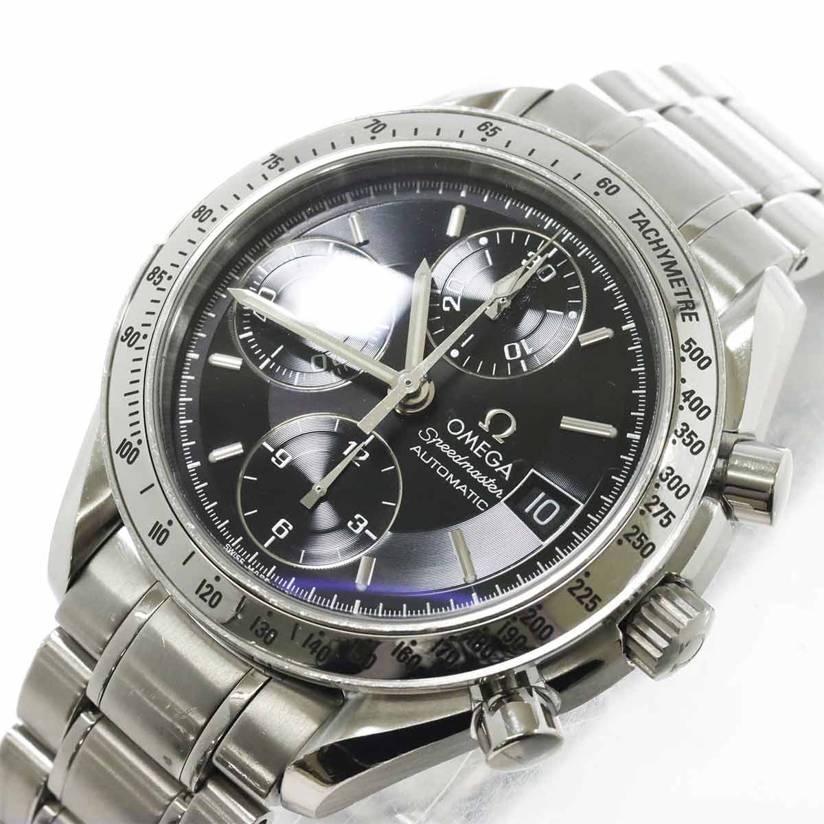 Speedmaster Date 3513.50 Chronograph Automatic Black Dial Mens