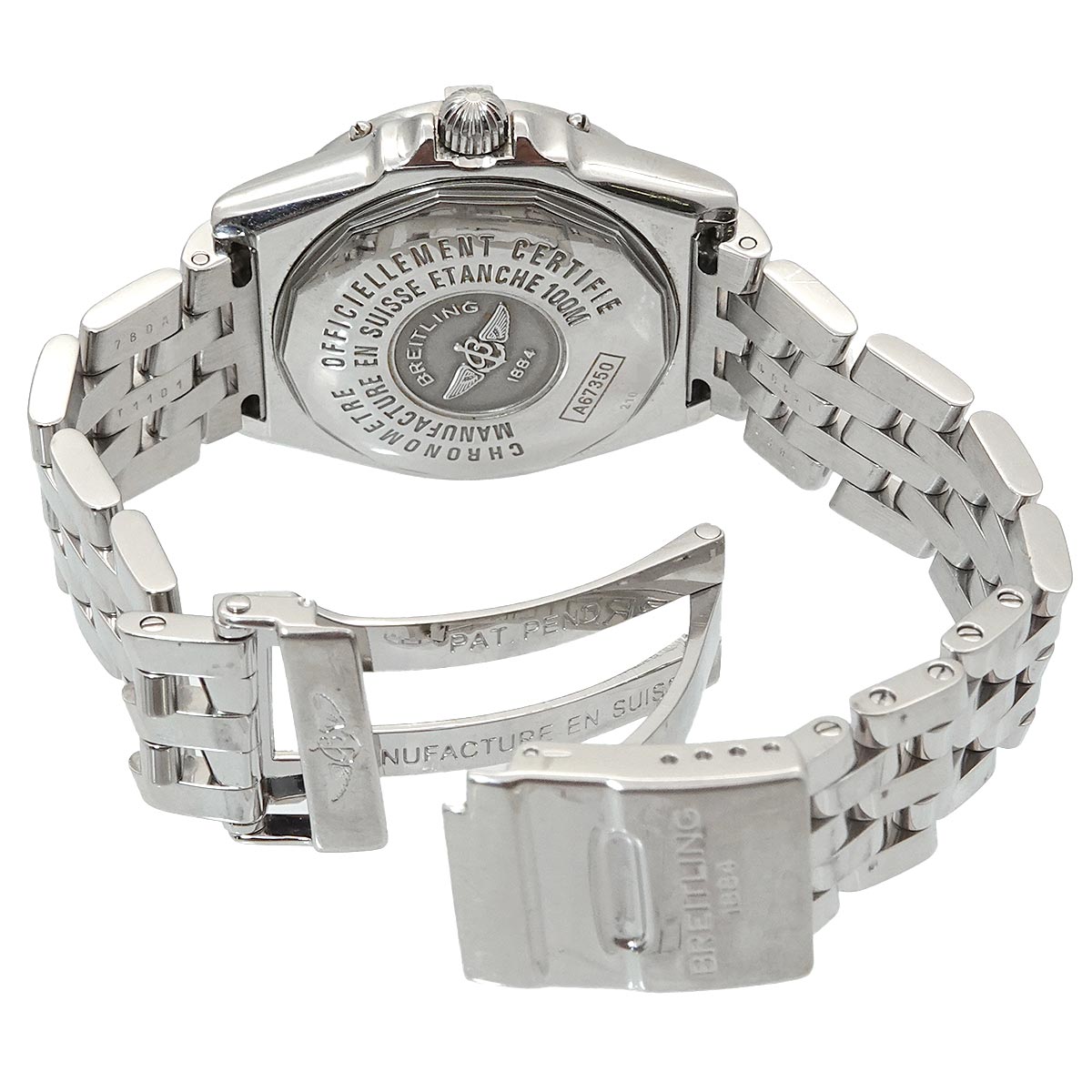 Wings Lady A67350 Quartz White Shell Dial Ladies