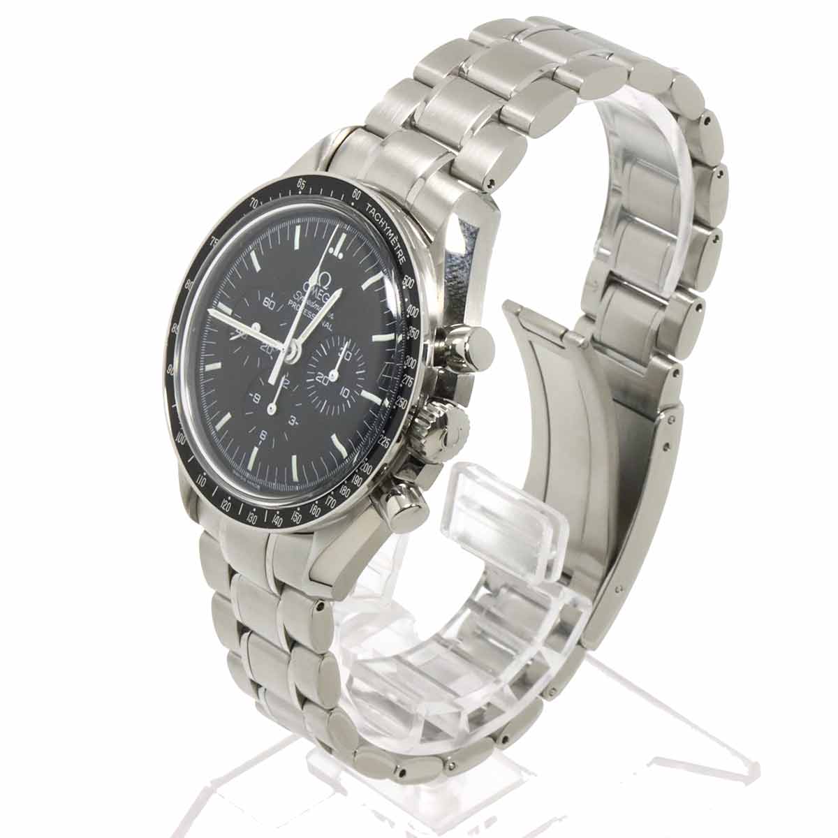 Speedmaster Professional Moon Watch 3570 50 Black Dial Mens