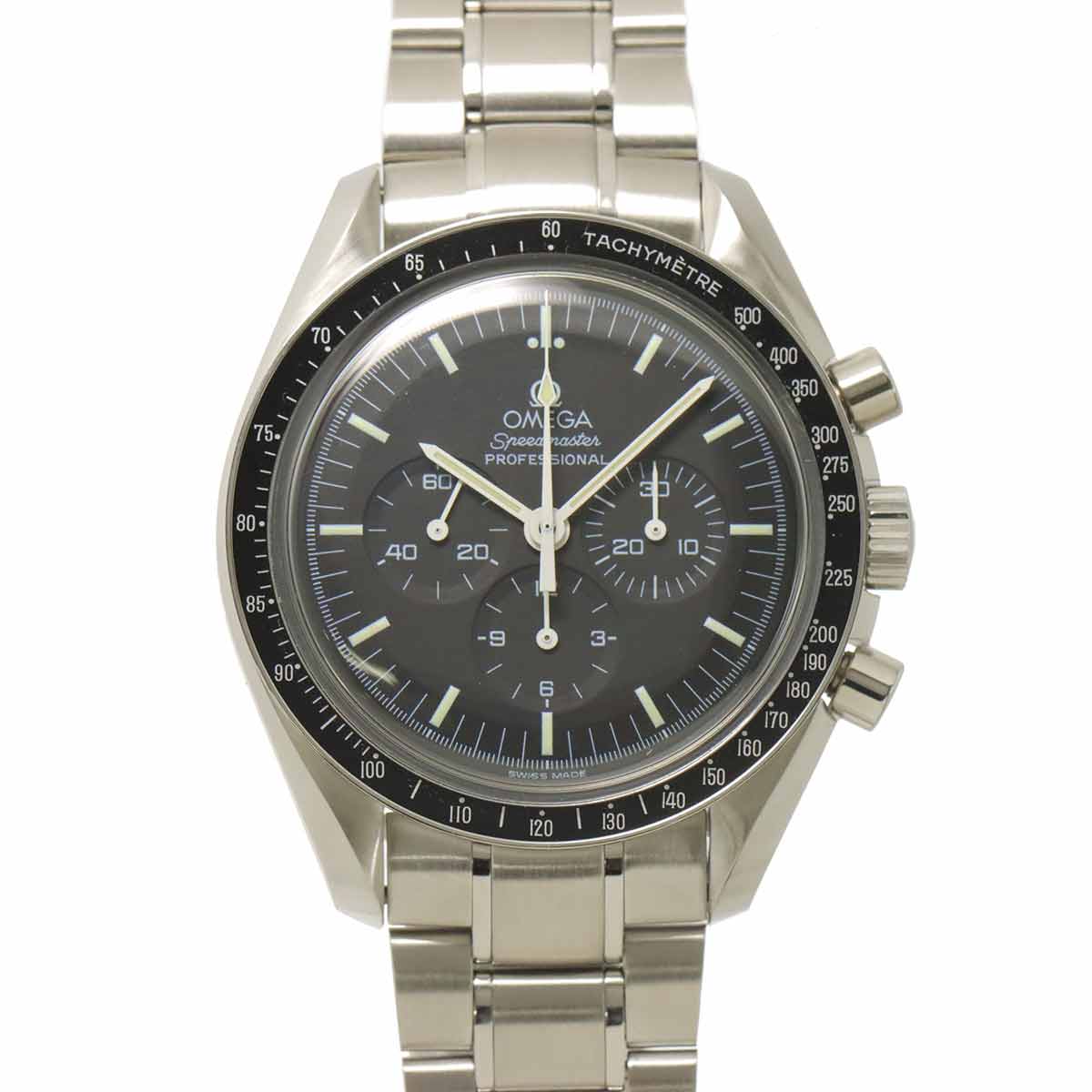 Speedmaster Professional Moon Watch 3570 50 Black Dial Mens