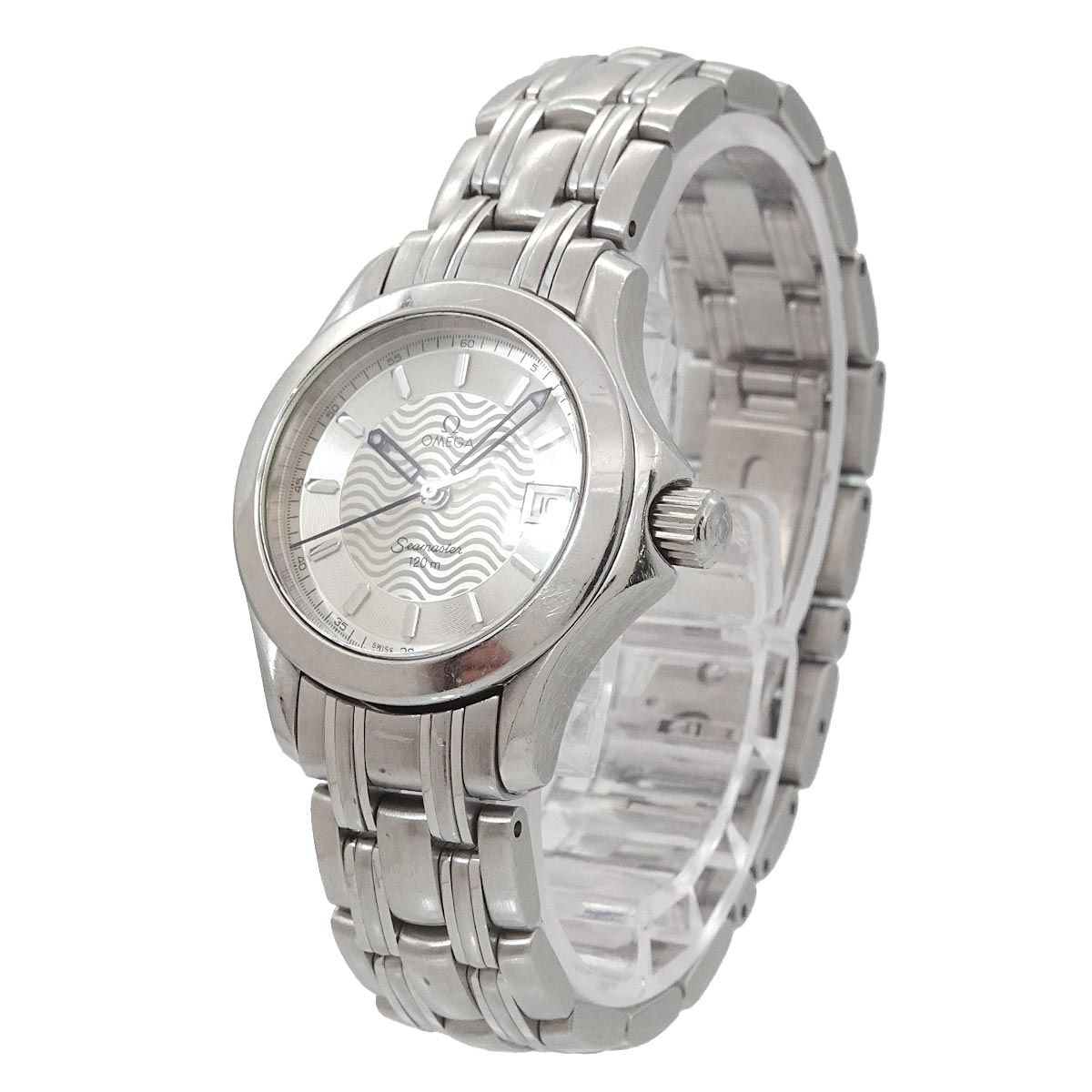 Seamaster 120 Date 2581 31 Quartz Silver Dial Ladies Watch