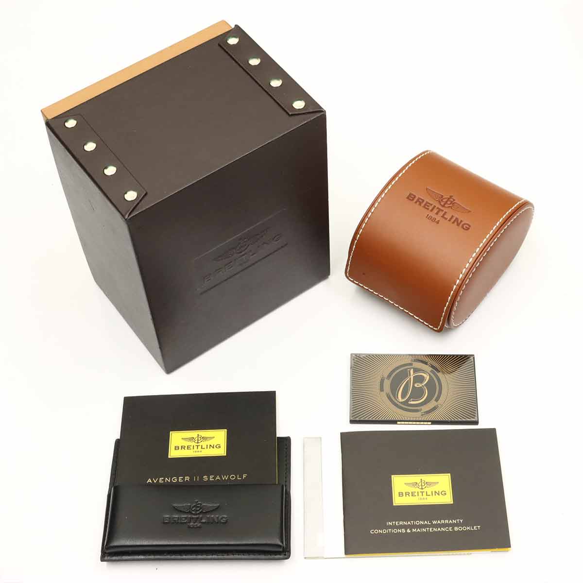 Avenger II Sea Wolf A17331 Date Automatic Black Dial Mens