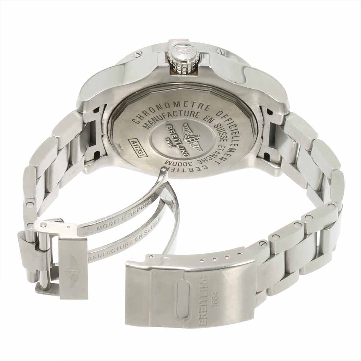 Avenger II Sea Wolf A17331 Date Automatic Black Dial Mens