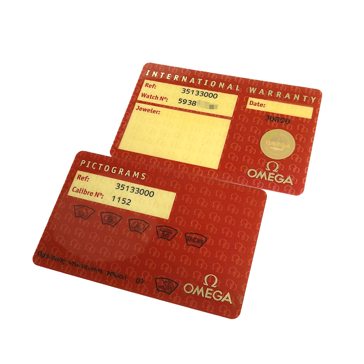 Speedmaster Date 3513 30 Chronograph Automatic Silver Dial Mens