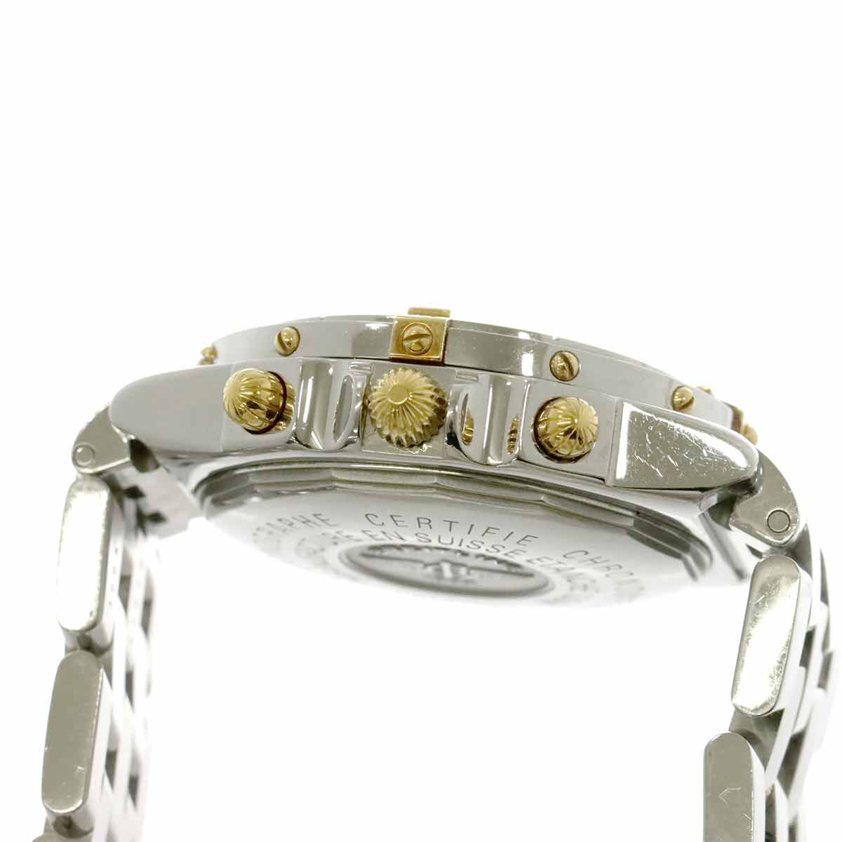 Chronomat Chronograph B13352 YG Automatic White Shell Dial