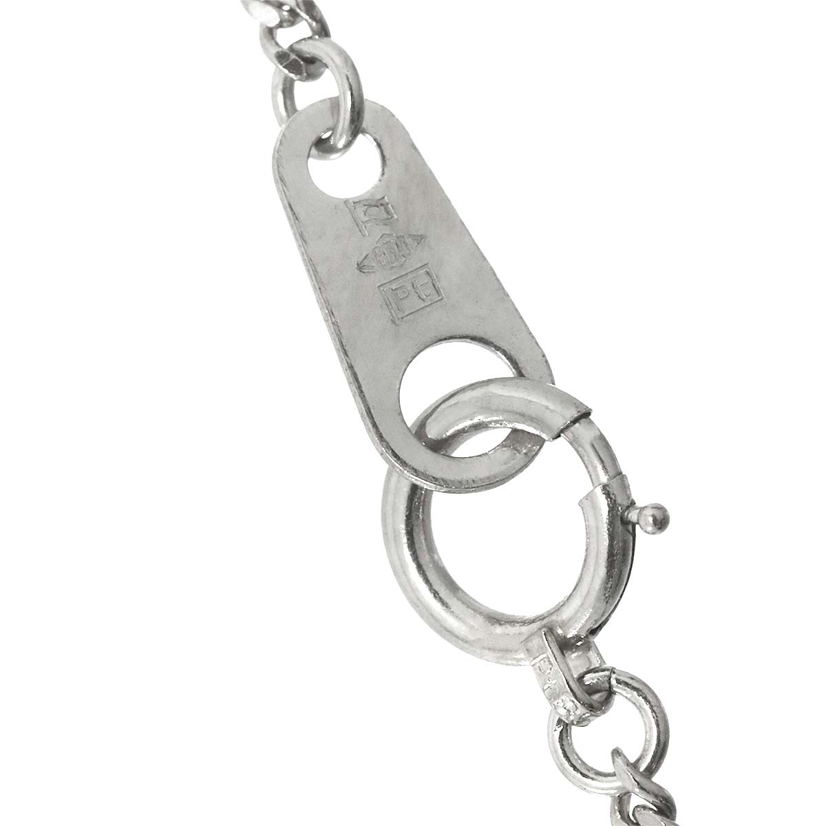 Emerald 0.73ct Diamond 0.20ct Necklace Pt Platinum