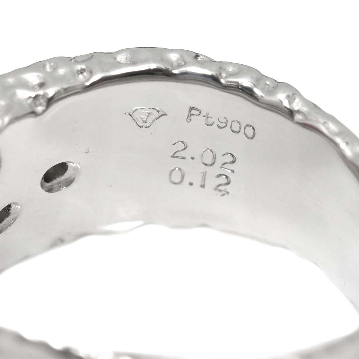 Tourmaline 2.02ct Diamond 0.12ct Ring Pt Platinum size6-6.25(US)