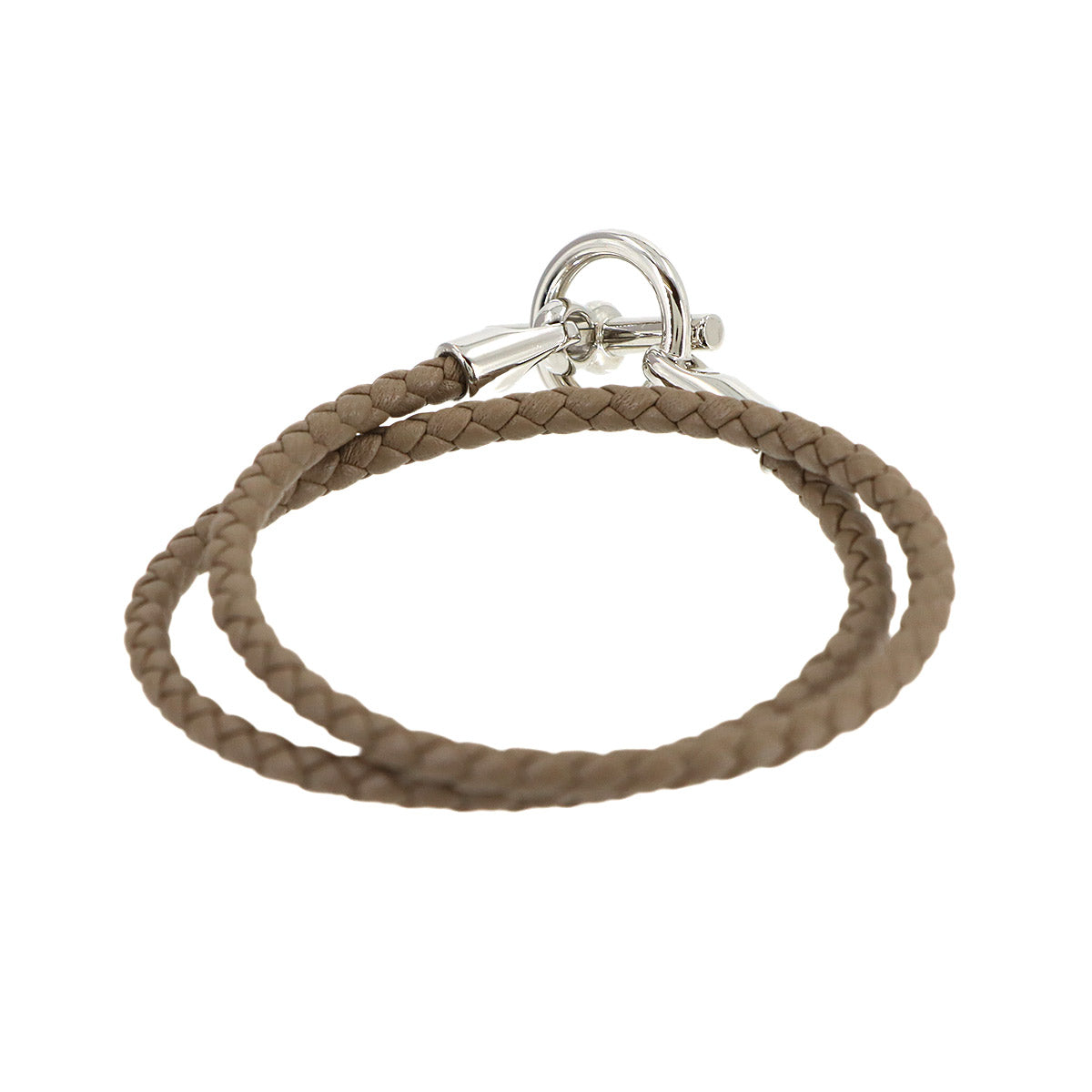 Glenan Double tour Bracelet Leather Etoupe