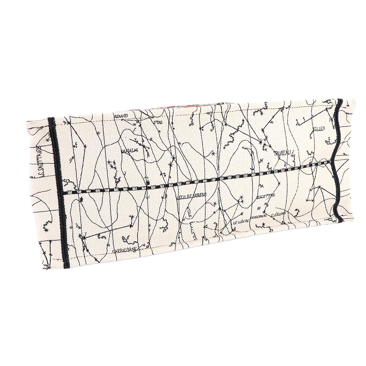 Toile De Jouy Book Tote Large Bag Canvas Multicolor