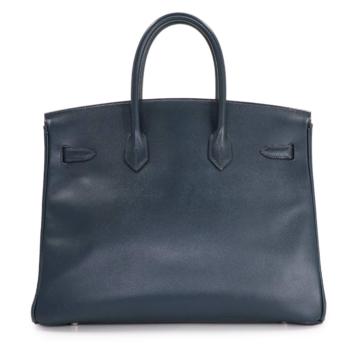 Birkin 35 Couchevel Epsom Navy Hand Bag Purse